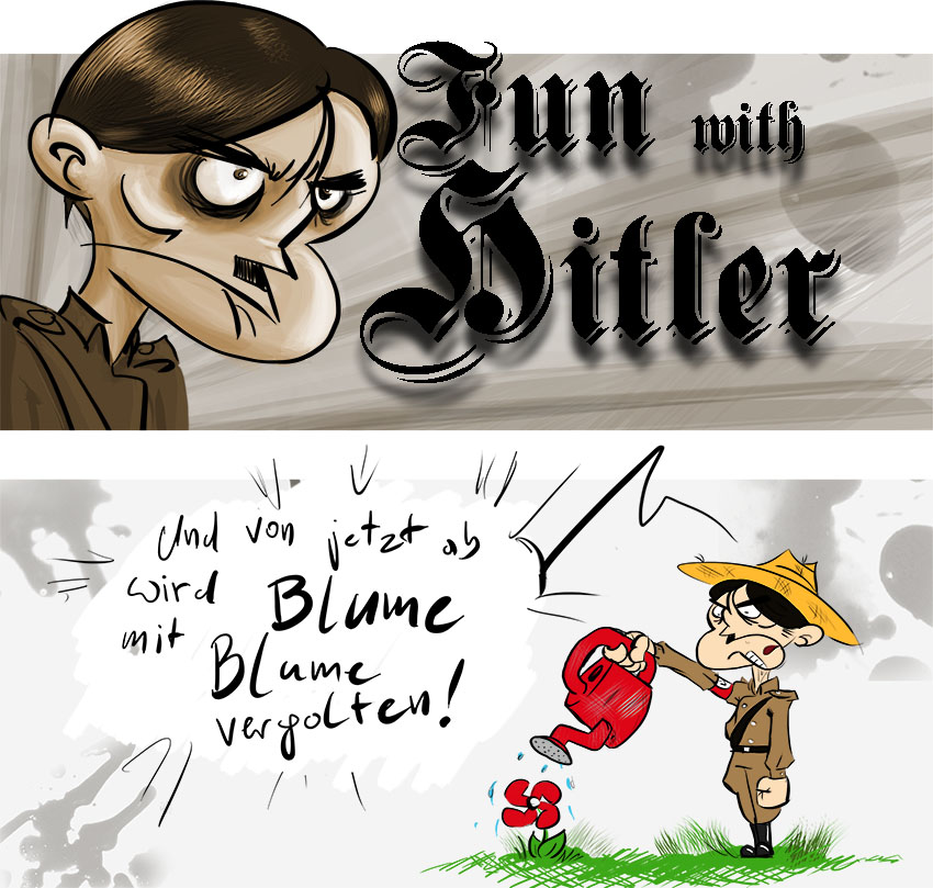 Piece of Me - Ein Webcomic über Hitlers Lieblingsbeschäftigung: Gärtnern!