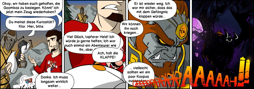 Piece of Me. Ein Webcomic übers Weiterkommen und stocksaure Bösewichte.