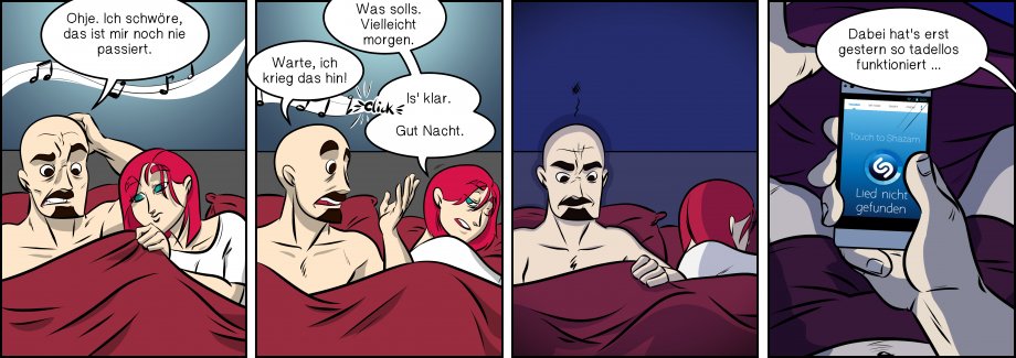 Piece of Me. Ein Webcomic über Leistungsprobleme im Bett.