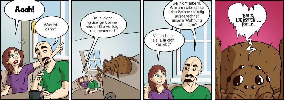 Piece of Me. Ein Webcomic über geheime Verehrer und haarige Liebhaber.