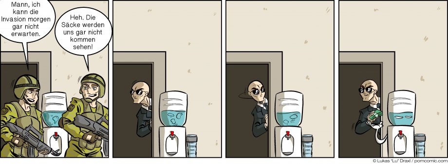 Piece of Me. Ein Webcomic über verdächtige Wasserkühler.