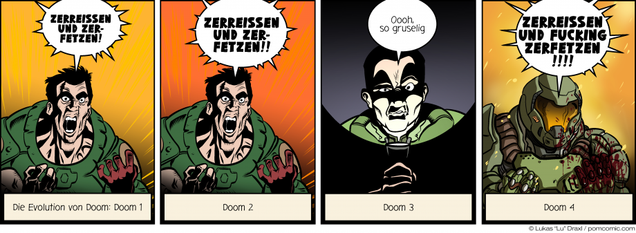 Piece of Me. Ein Webcomic über die grandiose Evolution der Doom-Reihe.