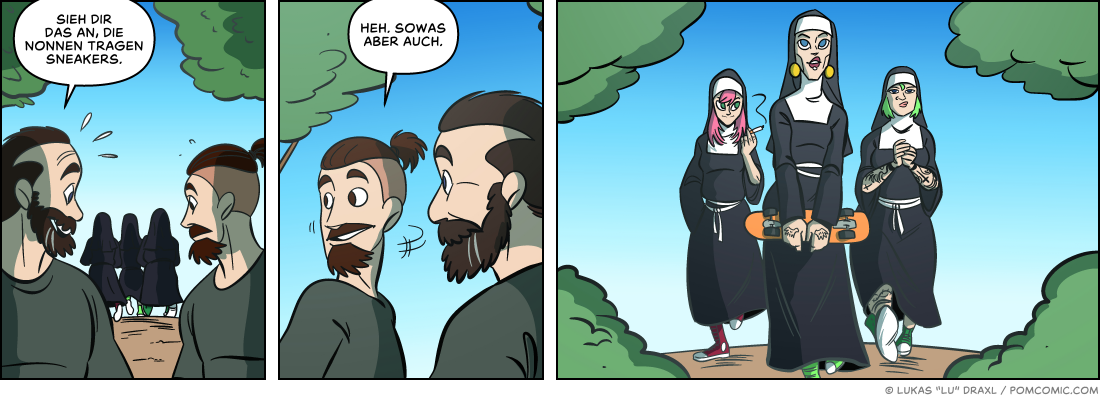 Piece of Me. Ein Webcomic über Nonnen und umstoßene Erwartungen.