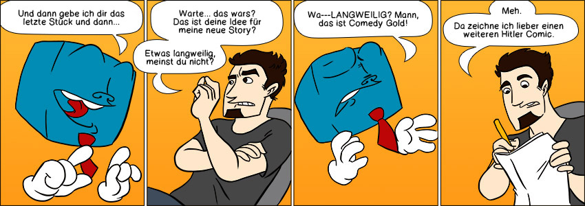 Piece of Me. Ein Webcomic über sinnlose Storylines in sinnlosen Storylines. Storylineception!