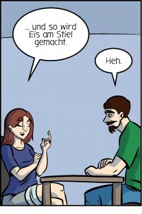 Piece of Me. Ein Webcomic über die Entstehung von "Echte Konversationen mit meiner Freundin".