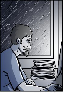 Piece of Me. Ein Webcomic über den grauen, kalten Alltag und ein liebevolles Zuhause.